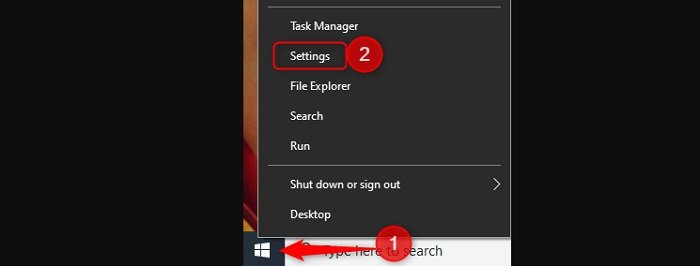 open settings windows 3