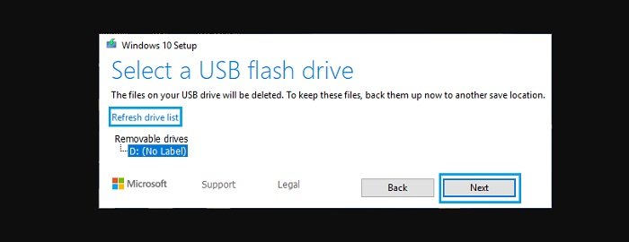 Create Bootable Windows 10 USB Drive 3