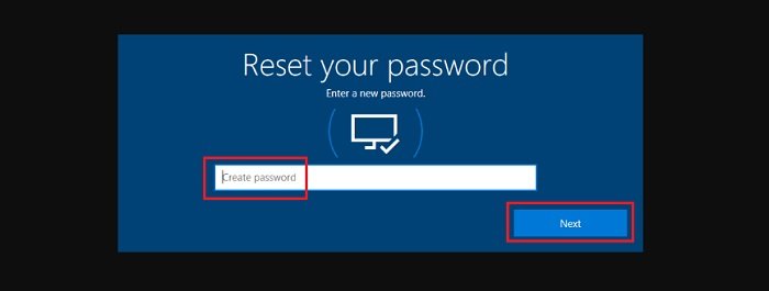 Reset Microsoft Account Password 2