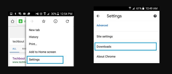 change the Chrome download location on your Android phone or tablet