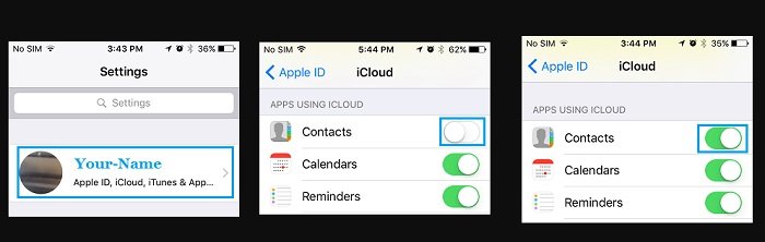 Fix Contacts Not Saving on iPhone 2