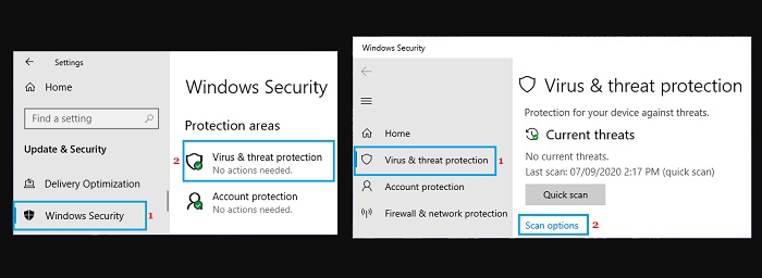Scan Files and Folders for Virus In Windows 1 Tips: Scan Files and Folders for Virus In Windows 10