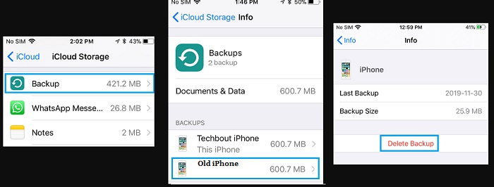 Not Enough iCloud Storage Error on iPhone 5