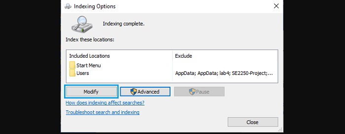 Disable Web Results in Windows Search 1