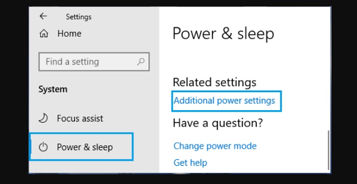 disable sleep mode windows 1