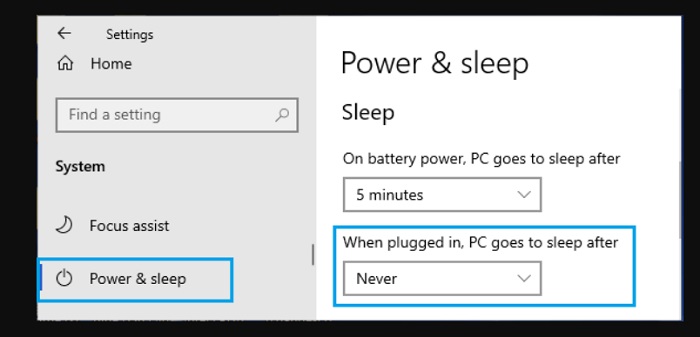 How to Disable Sleep Mode in Windows 10/11