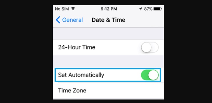 fix iPhone Displays Wrong Time and Date