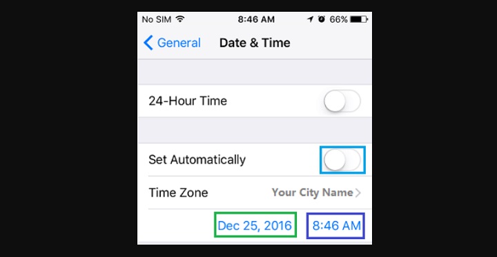 general set automatically time 4 Ways to fix iPhone Displays Wrong Time and Date