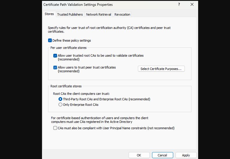 image 131 Essential Guide: Managing Trusted Root Certificates in Windows