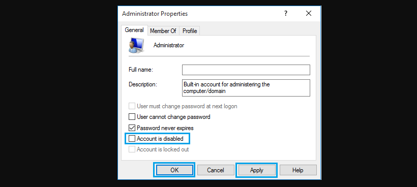 image 182 Windows Secrets Revealed: How to Access the Hidden Admin Account