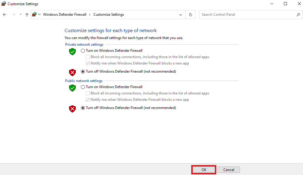 image 16 Securing Your System: How to Temporarily Disable Windows 11 Firewall
