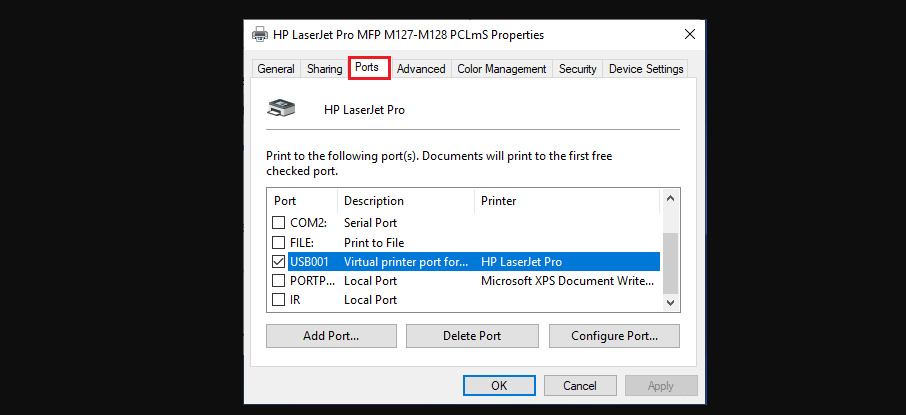 image 34 5 methods to fix Printer Port in use Error in Windows 11